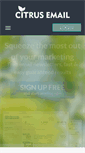 Mobile Screenshot of citrusemail.com